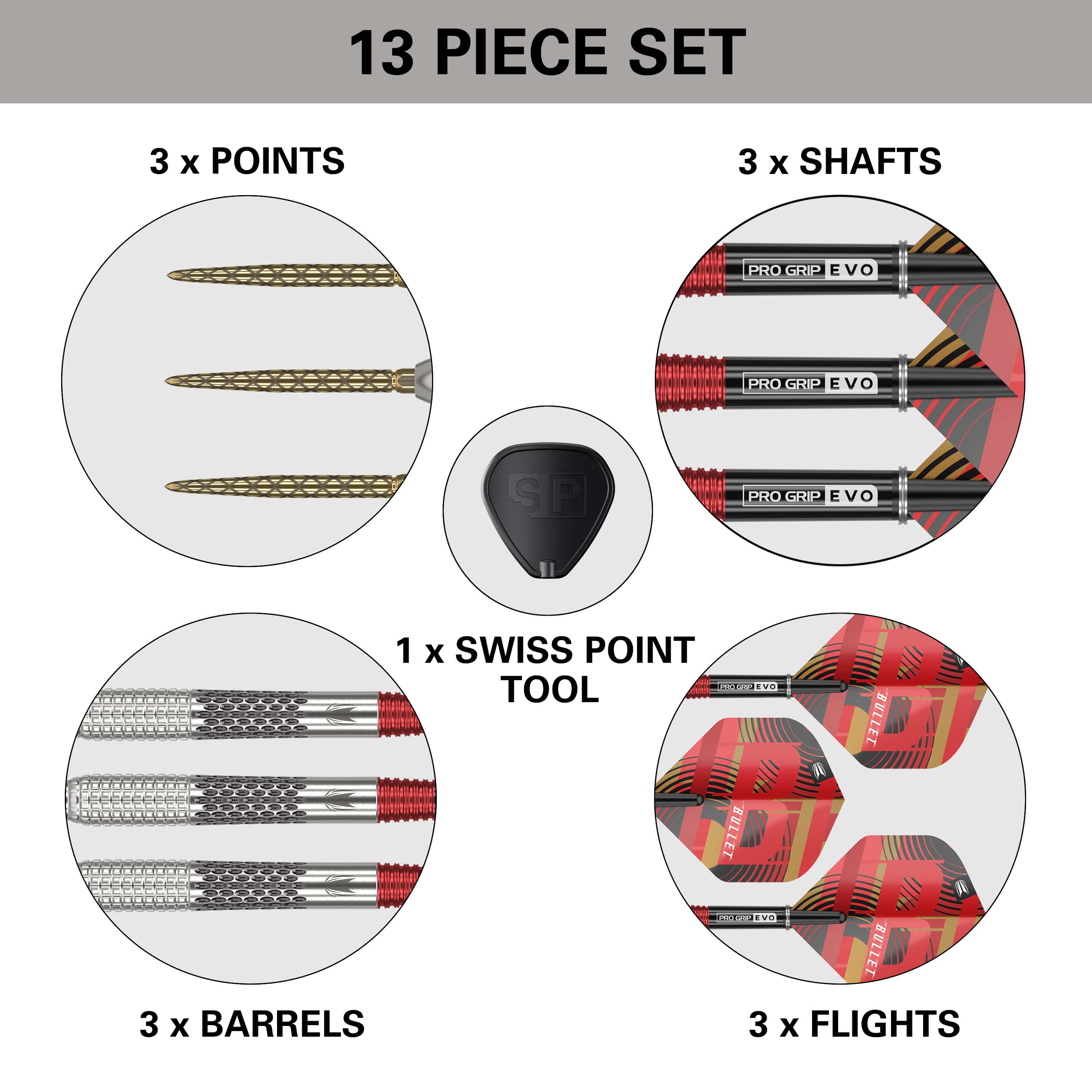 Target Stephen Bunting Darts - Steel Tip - 95% Tungsten - G5 - Image 5