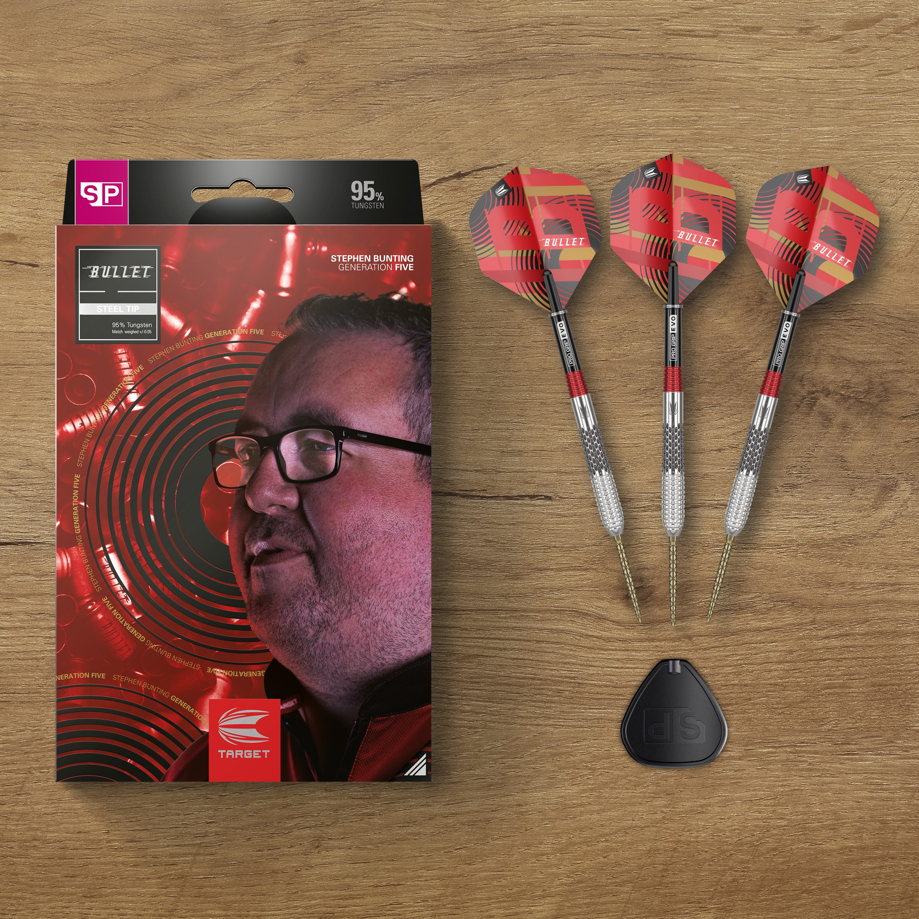 Target Stephen Bunting Darts - Steel Tip - 95% Tungsten - G5 - Image 6