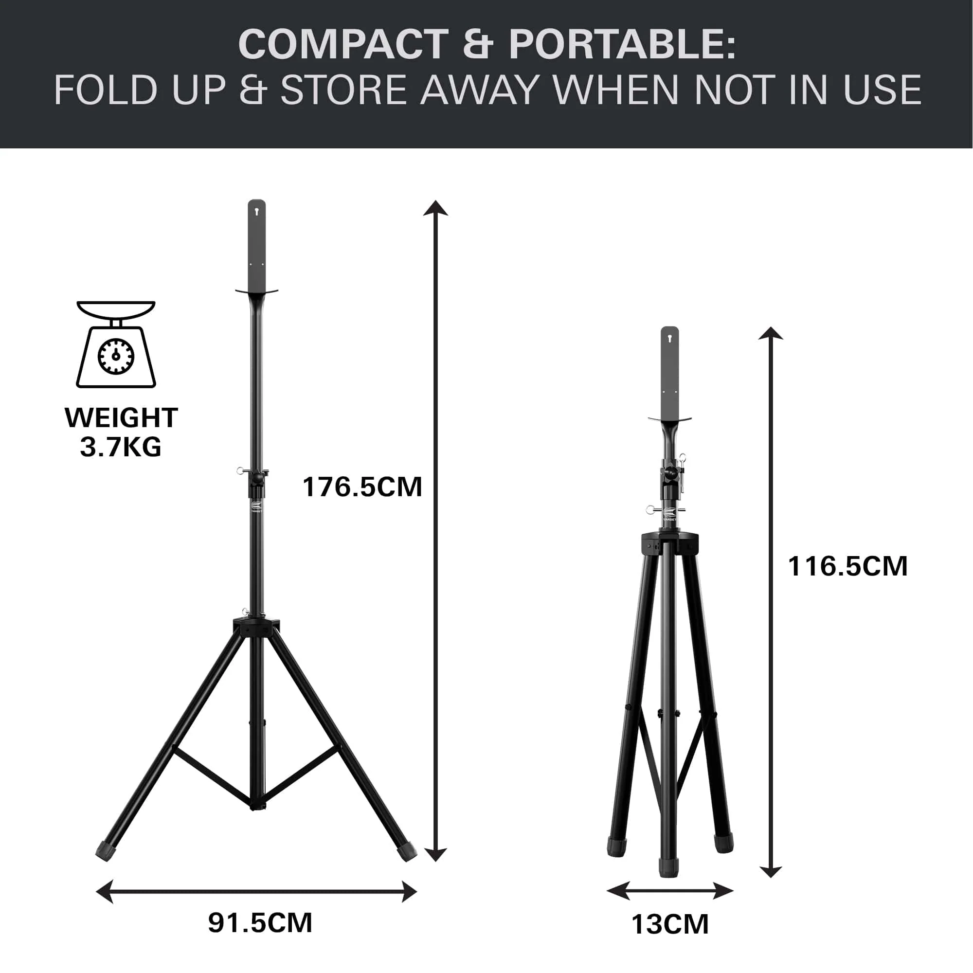 Target Travel Dartboard Stand - Portable - Image 7