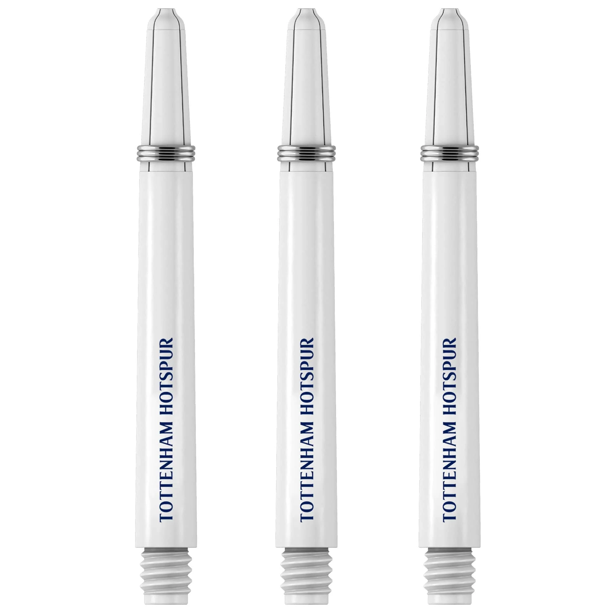Tottenham Hotspur Nylon Shafts - Official Licensed - Dart Stems with Springs - White - Medium - Image 2