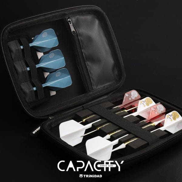 Trinidad Capacity Darts Case - Large - Holds 2 full sets - Carbon Black - Image 2