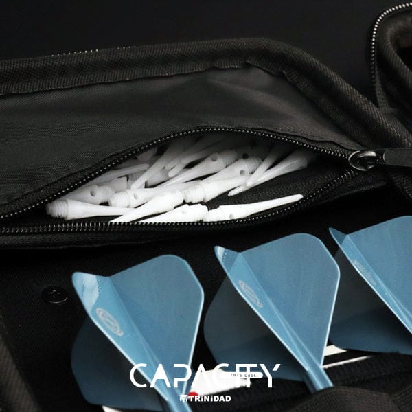 Trinidad Capacity Darts Case - Large - Holds 2 full sets - Carbon Black - Image 3