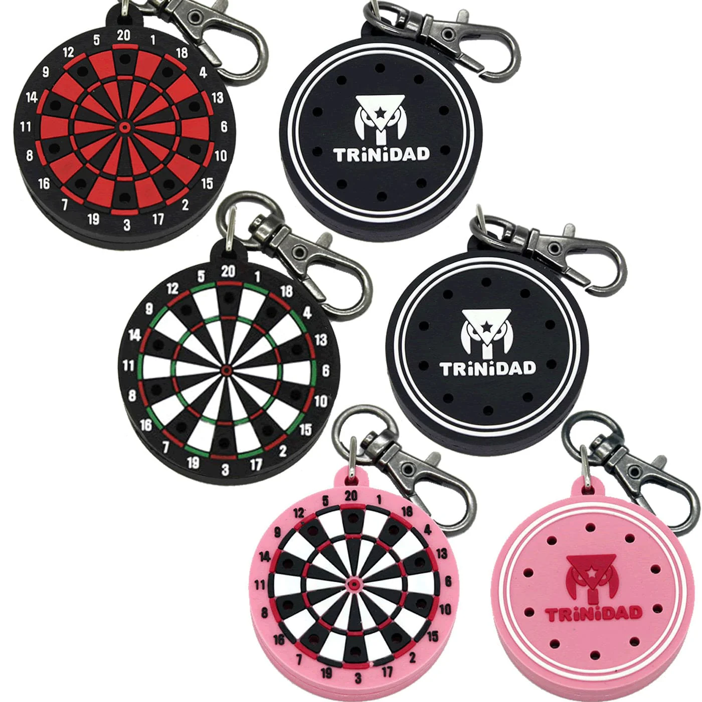 TRiNiDAD Dartboard Soft Tip Dart Holder with Clip