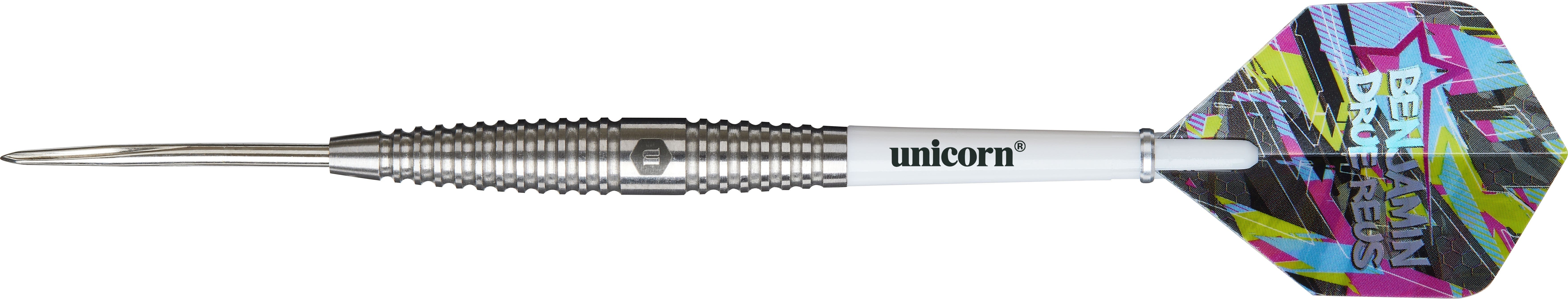 Unicorn Contender Darts - Steel Tip - 80% Tungsten - Benjamin Drue Reus - 24g - Image 4