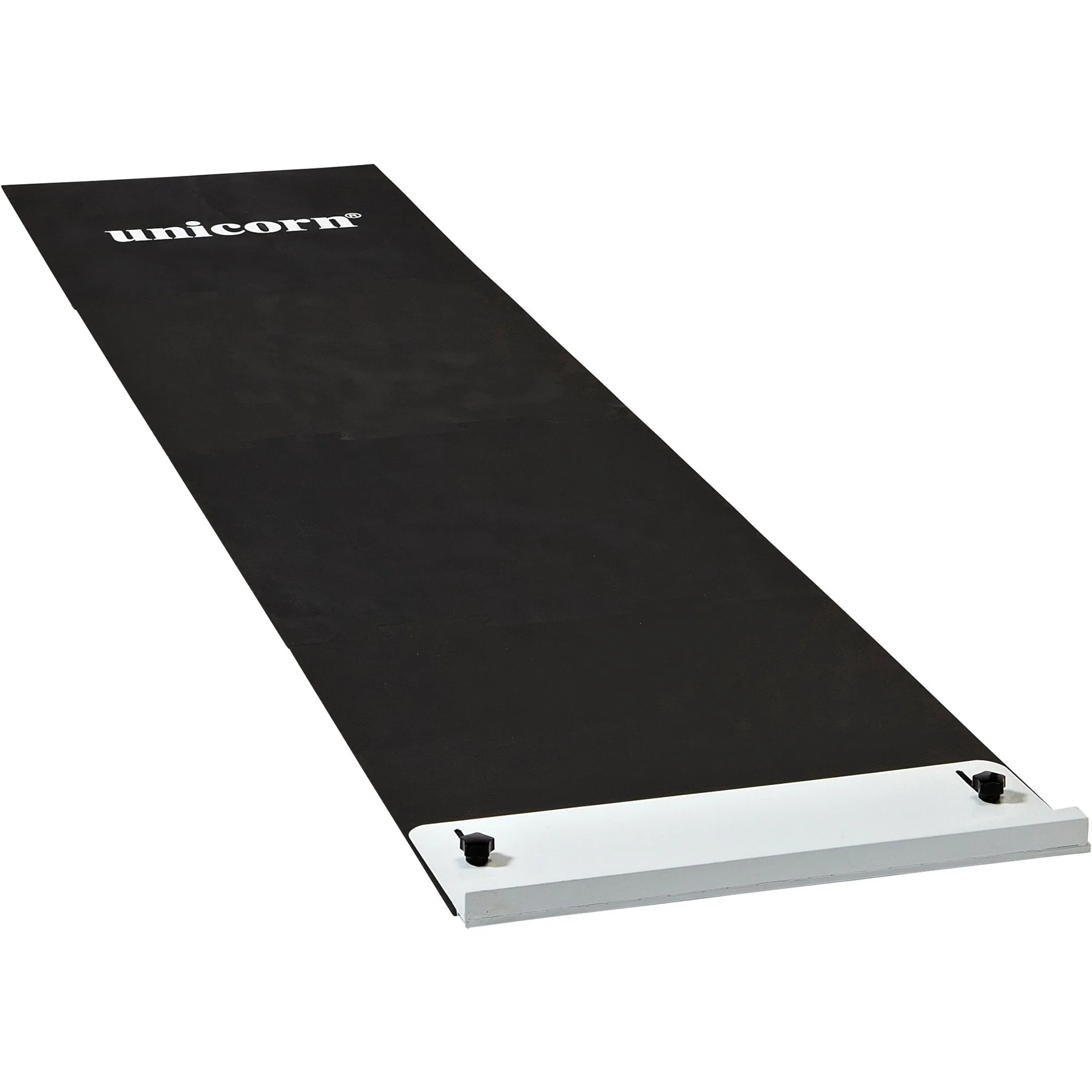 Unicorn Dart Mat - Lightweight And Portable - Raised Oche - Black - Image 2
