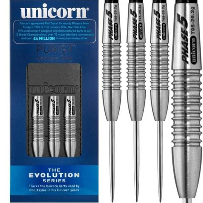 *Unicorn Evolution Darts - Steel Tip - Phase 5 Purist - 26g