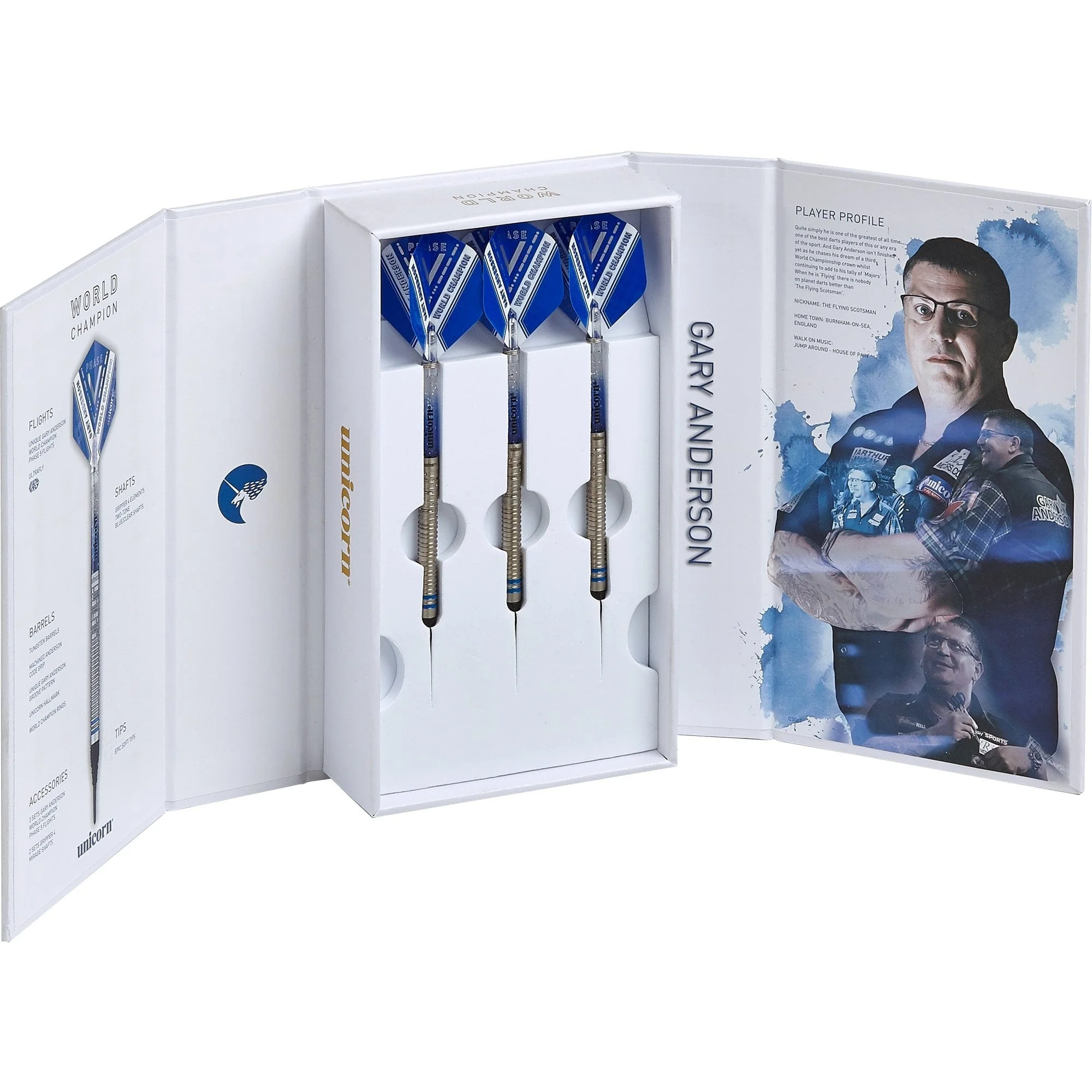 Unicorn Gary Anderson Darts - World Champion Soft Tip - Phase 5 - Image 3