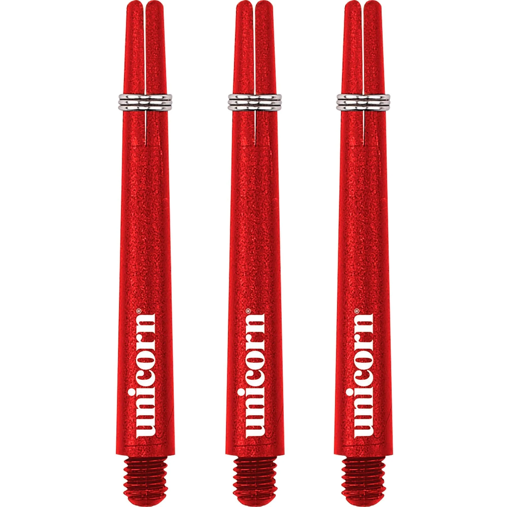 Unicorn Gripper 3 Dart Shafts - Nylon Stems - Red - Image 2