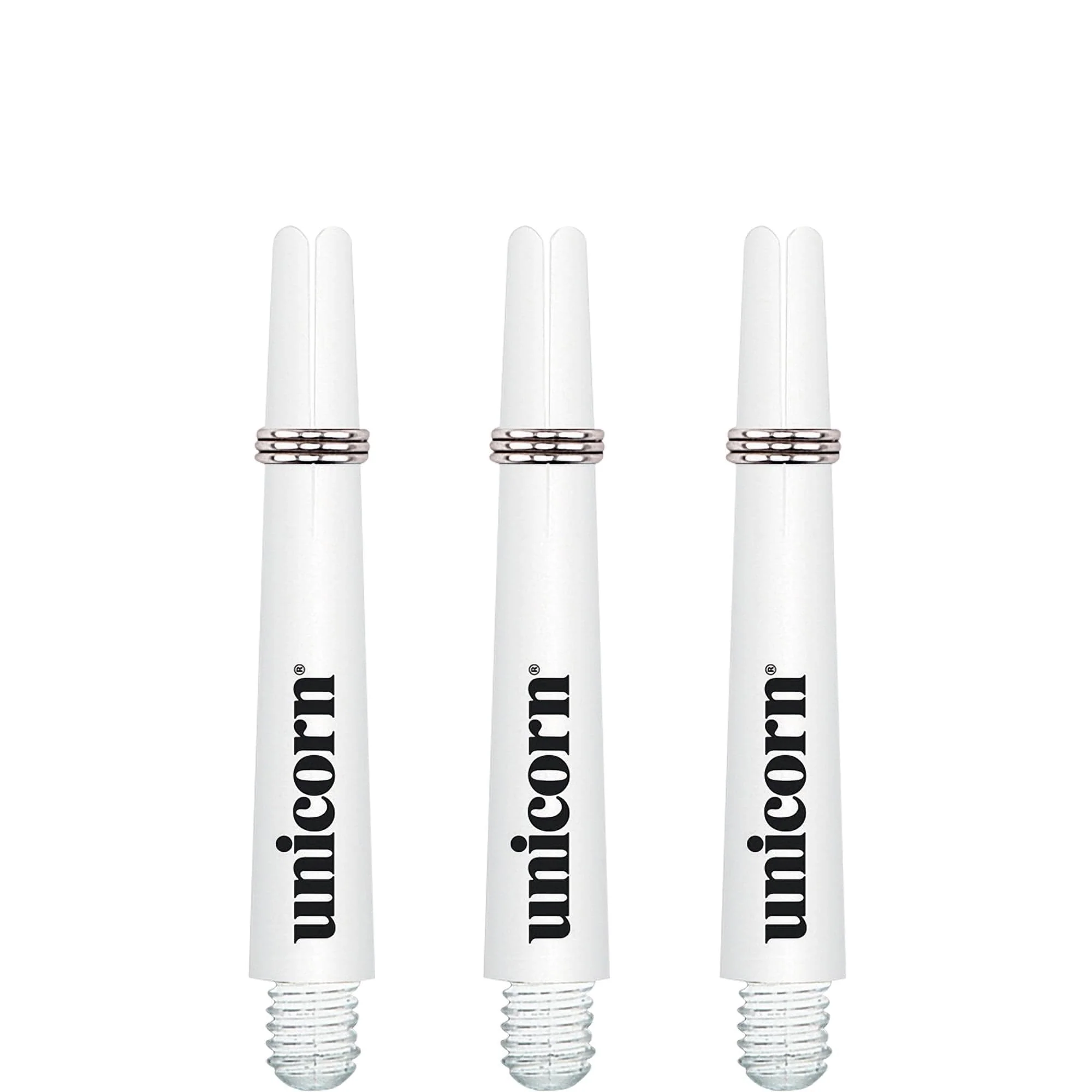 Unicorn Gripper 3 Dart Shafts - Nylon Stems - White - Image 3