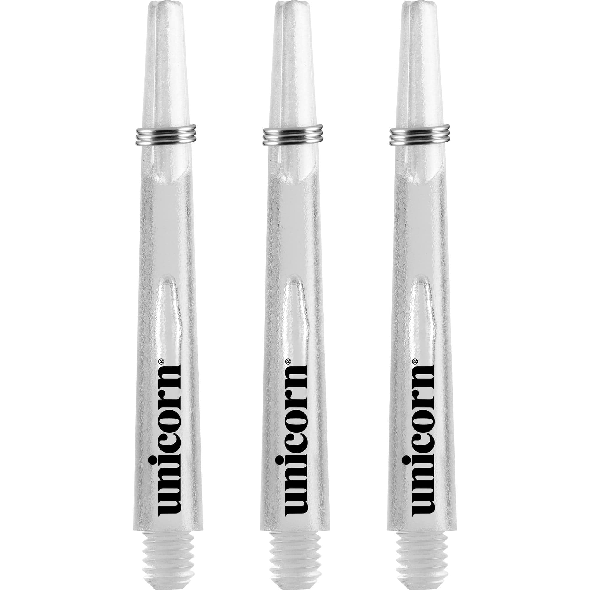 *Unicorn Gripper 3 Mirage Dart Shafts - Clear - Image 2