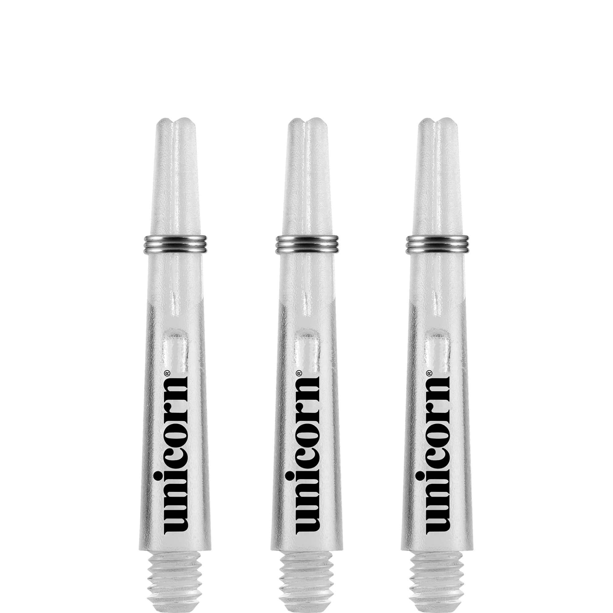 *Unicorn Gripper 3 Mirage Dart Shafts - Clear - Image 3