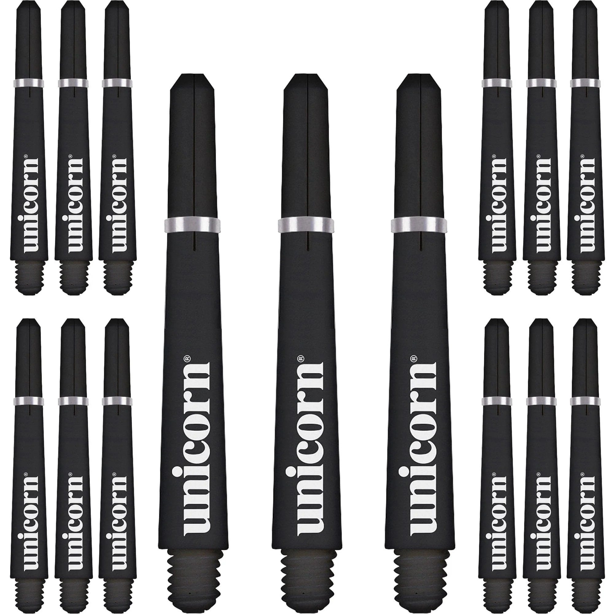 Unicorn Gripper 4 Dart Stems - Value Pack - 5 Sets - Black - Image 2