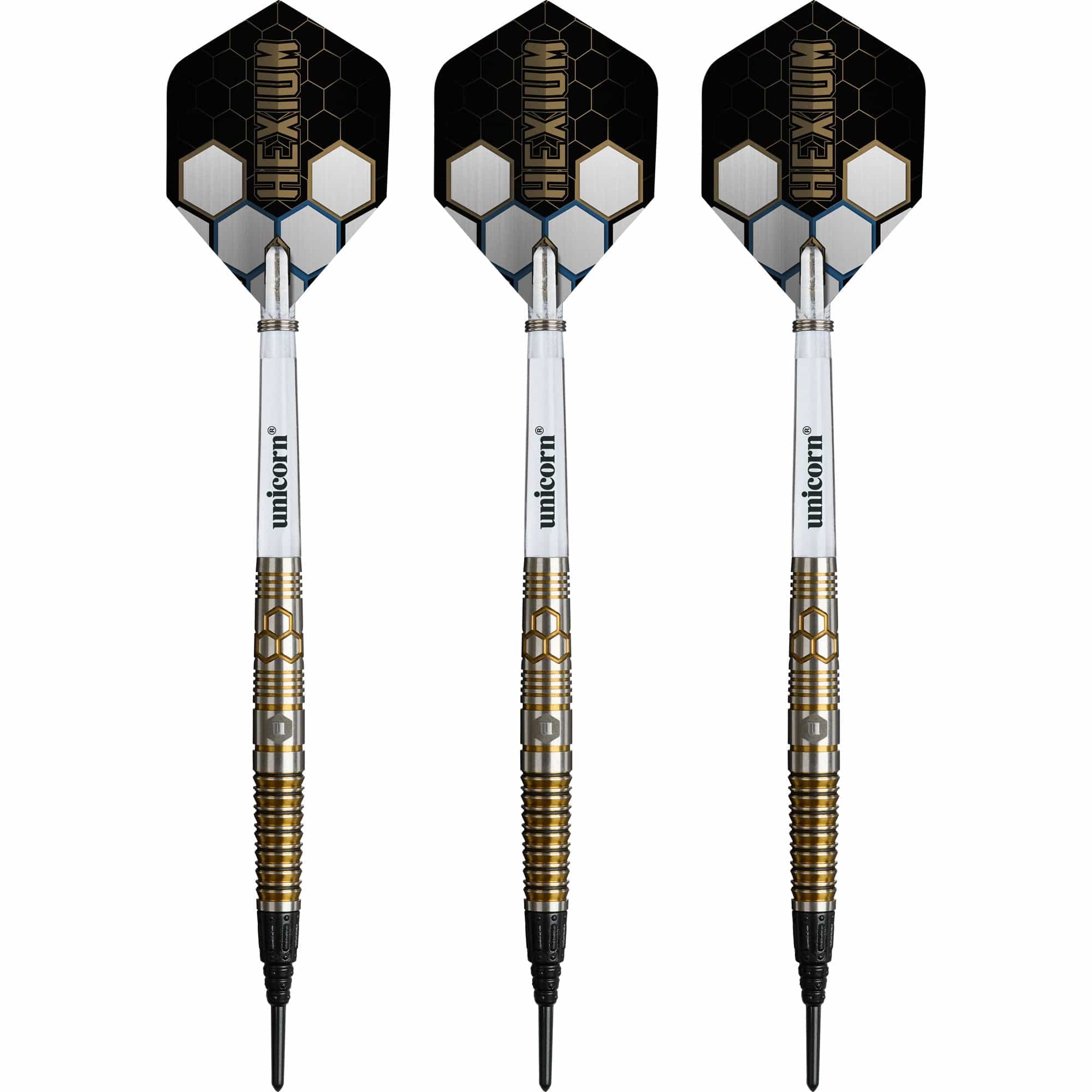 Unicorn Hexium Darts - Soft Tip - 90% Tungsten - Style 3 - Image 2
