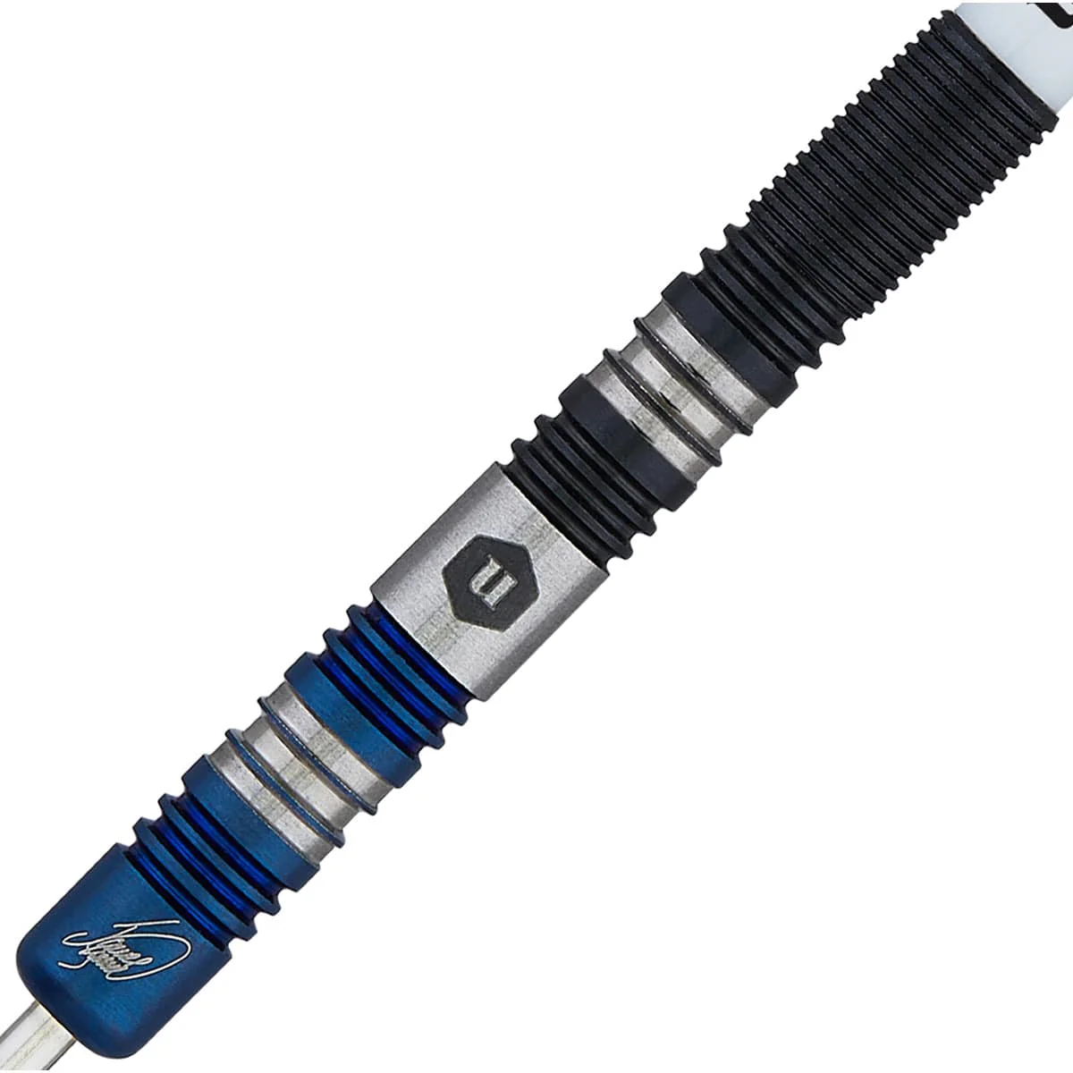 Unicorn James Wade Darts - Steel Tip - The Machine - Two Tone - Black & Blue - Image 4