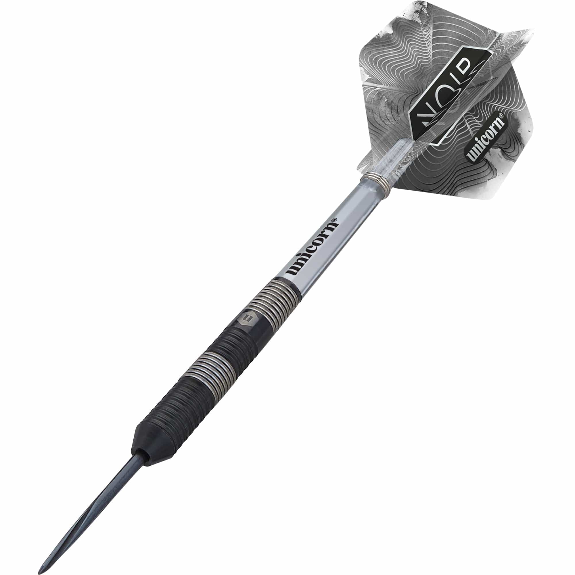 Unicorn Noir Darts - Style 3 - Steel Tip - Black - Tapered Design - Image 2
