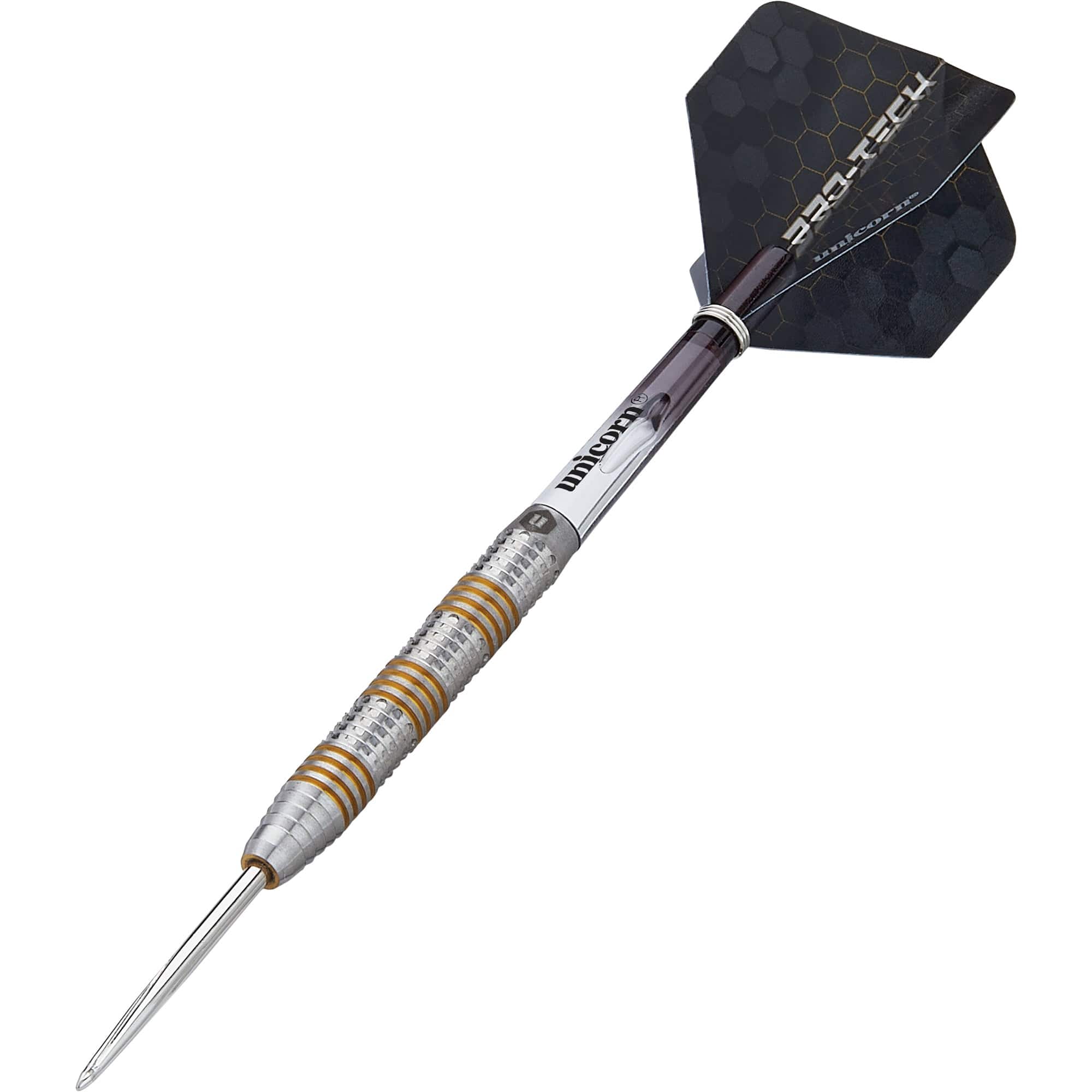 *Unicorn Protech Darts - Style 3 - Steel Tip - Gold Ring - Image 2