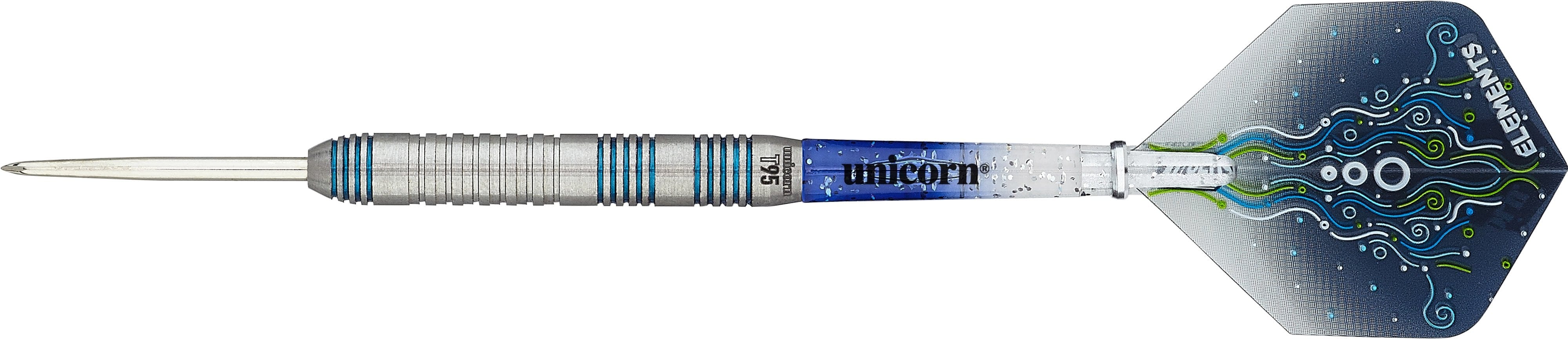 *Unicorn T95 Darts - Steel Tip - Core XL - S2 - Blue - Image 3