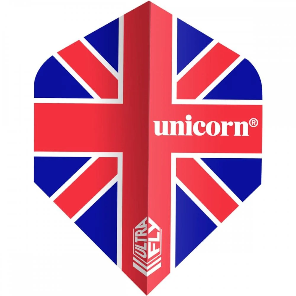 Unicorn Ultrafly Dart Flights - 100 - Plus Std - Union Jack