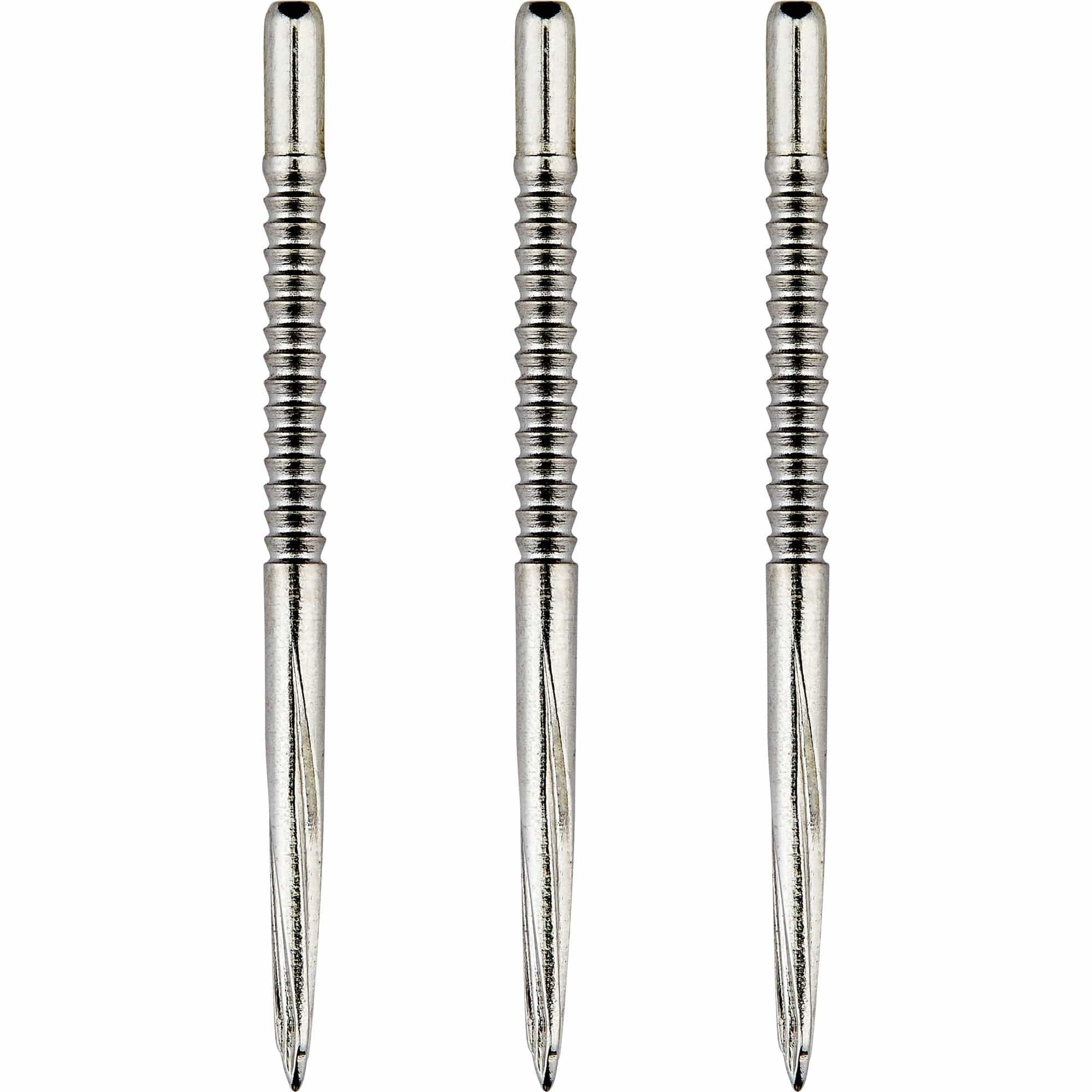 Unicorn Volute Dart Points - Steel Tip - Shark Fin - Silver - Image 3
