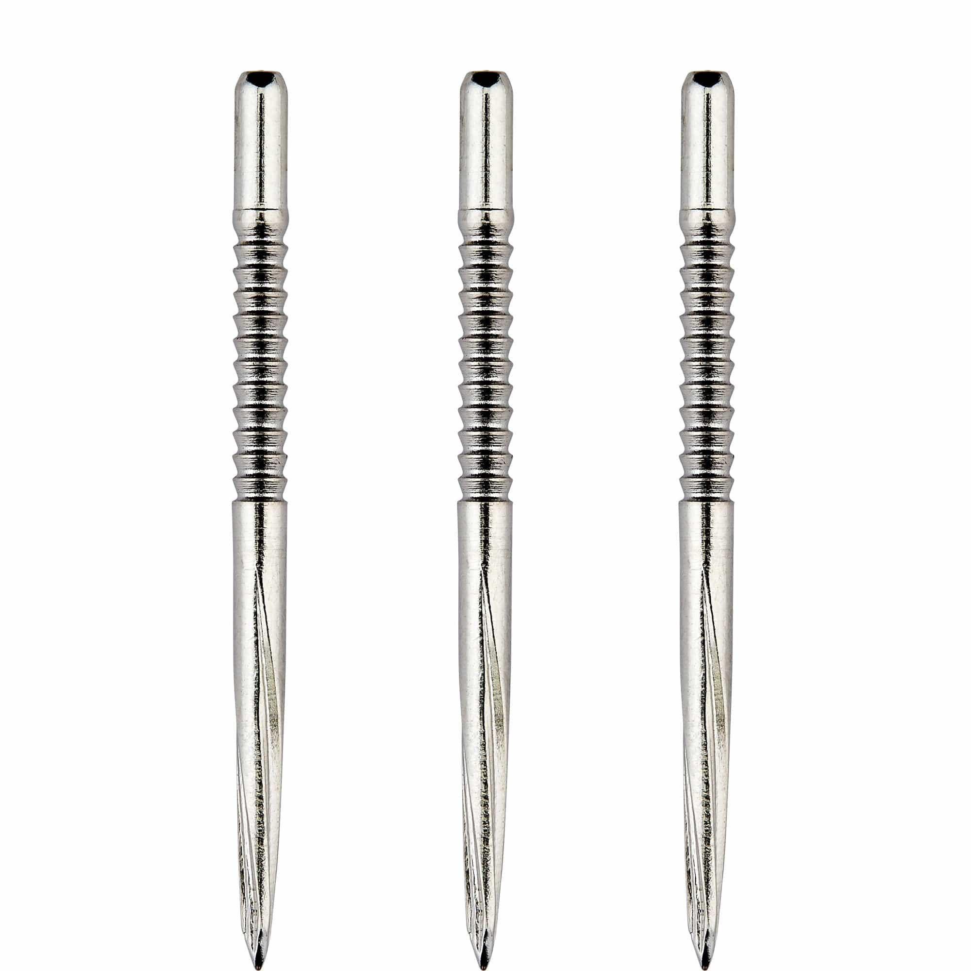 Unicorn Volute Dart Points - Steel Tip - Shark Fin - Silver - Image 4