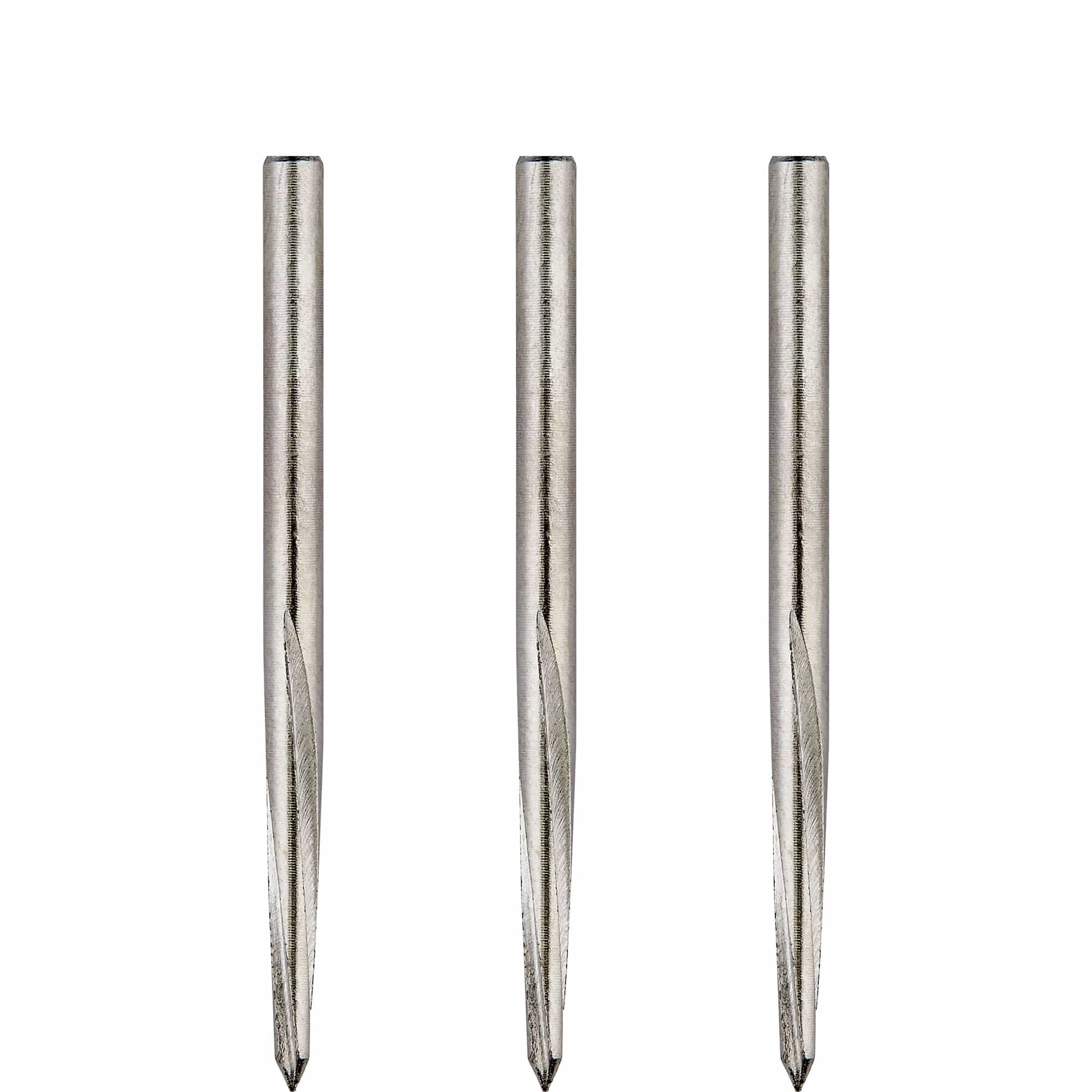 Unicorn Volute Dart Points - Steel Tip - Smooth - Silver - Image 3