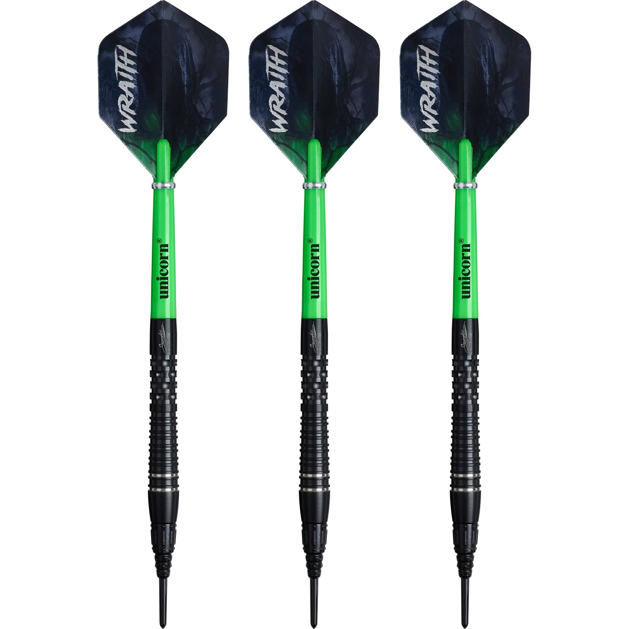 Unicorn Wraith Darts - Soft Tip - 90% Tungsten - Gary Anderson - Phase 6 - Image 2