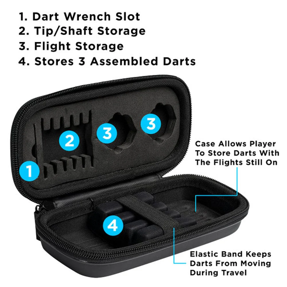 Viper Desperado Darts - Soft Tip - 80% - inc Extras - D2 - Micro Grip - Black - Image 4