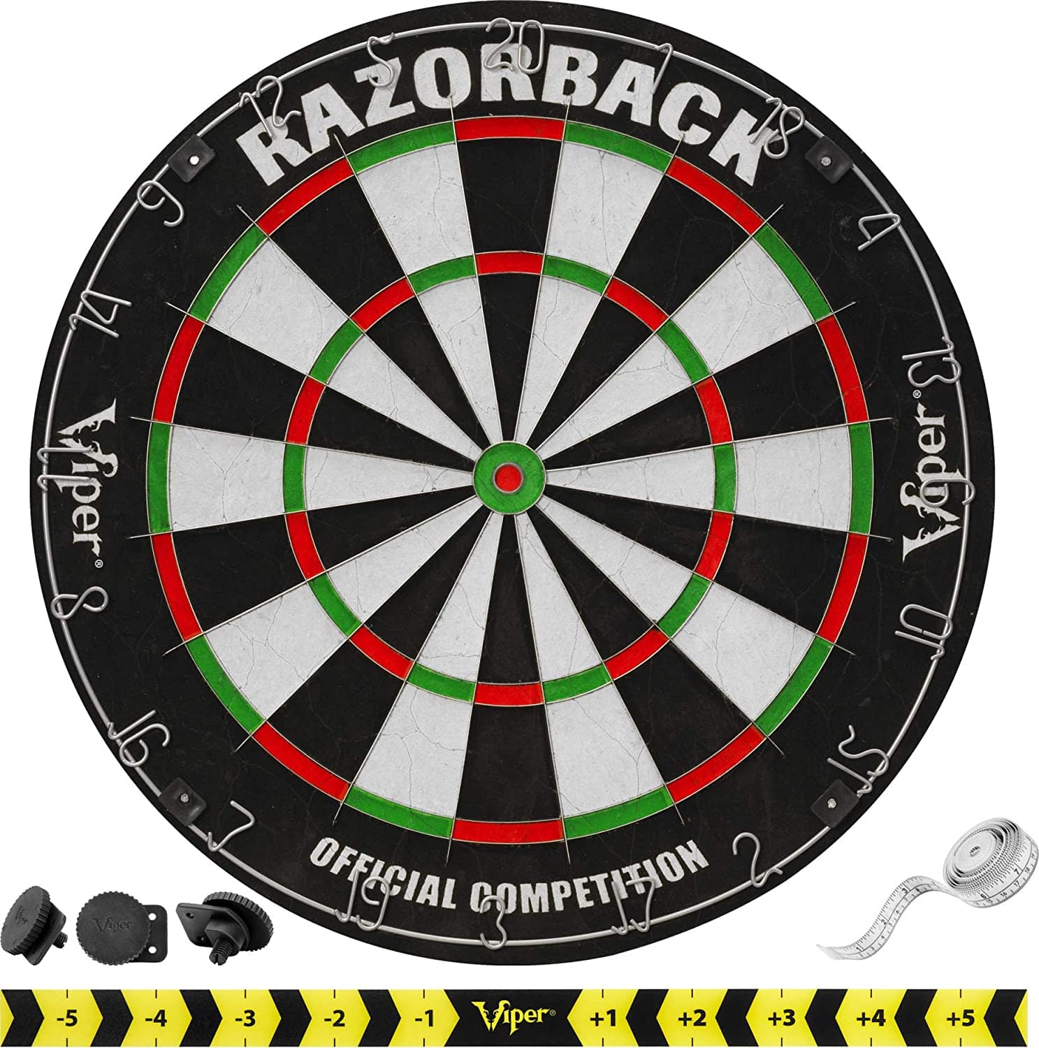 *Viper Razorback Professional Dartboard - Ultra Thin Spider - RazorBack