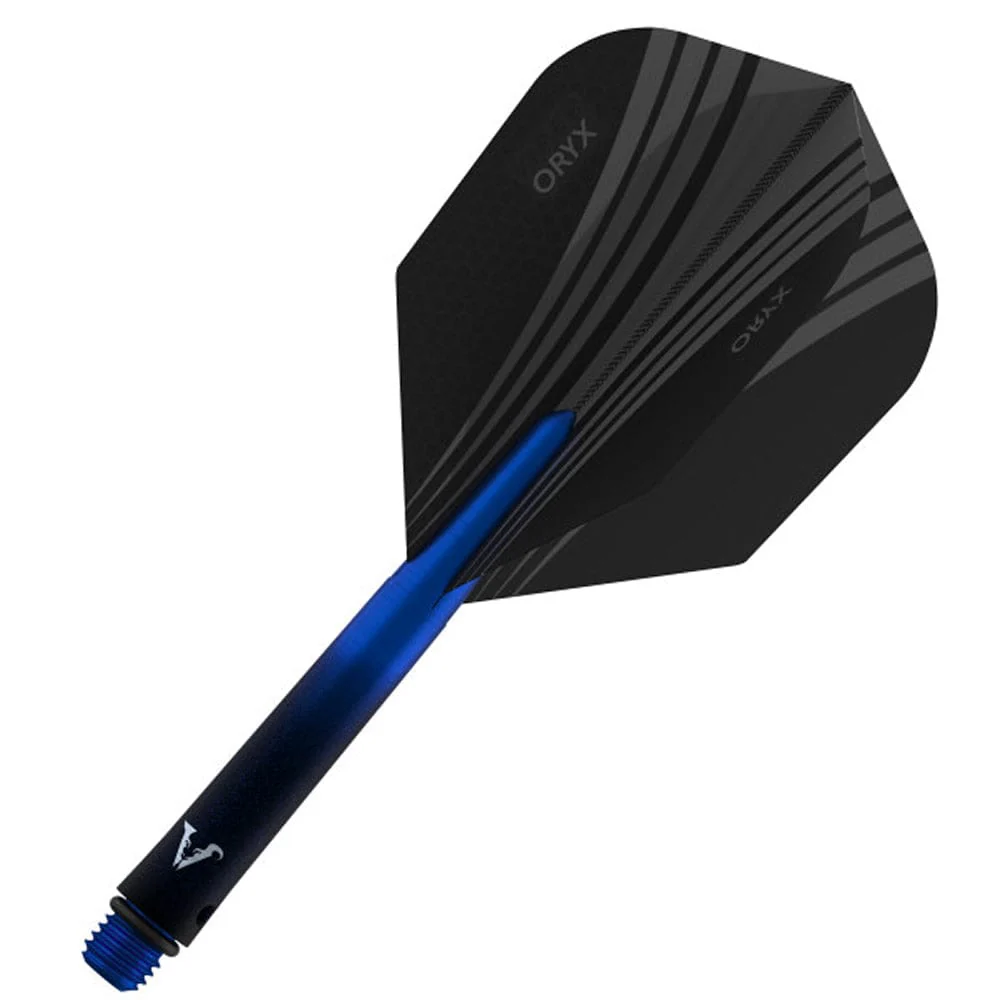 Viper Viperlock Aluminium Dart Shafts - inc O-Rings and Locking Pin - Black & Blue - Image 6