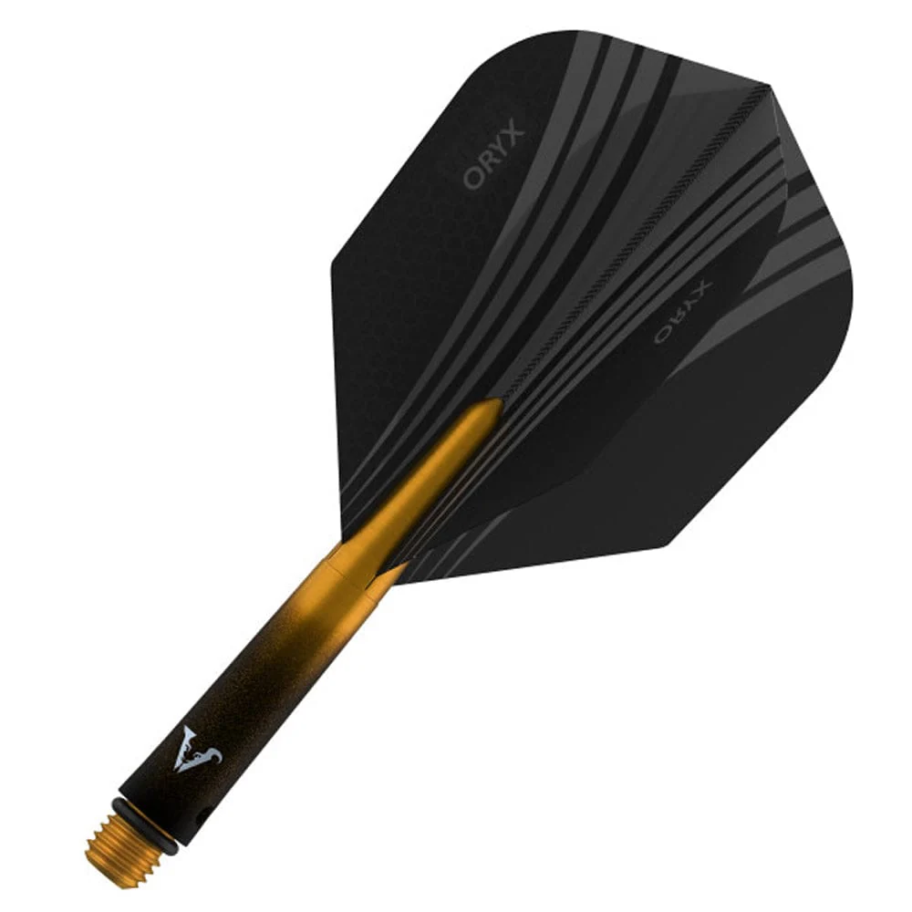 Viper Viperlock Aluminium Dart Shafts - inc O-Rings and Locking Pin - Black & Gold - Image 7