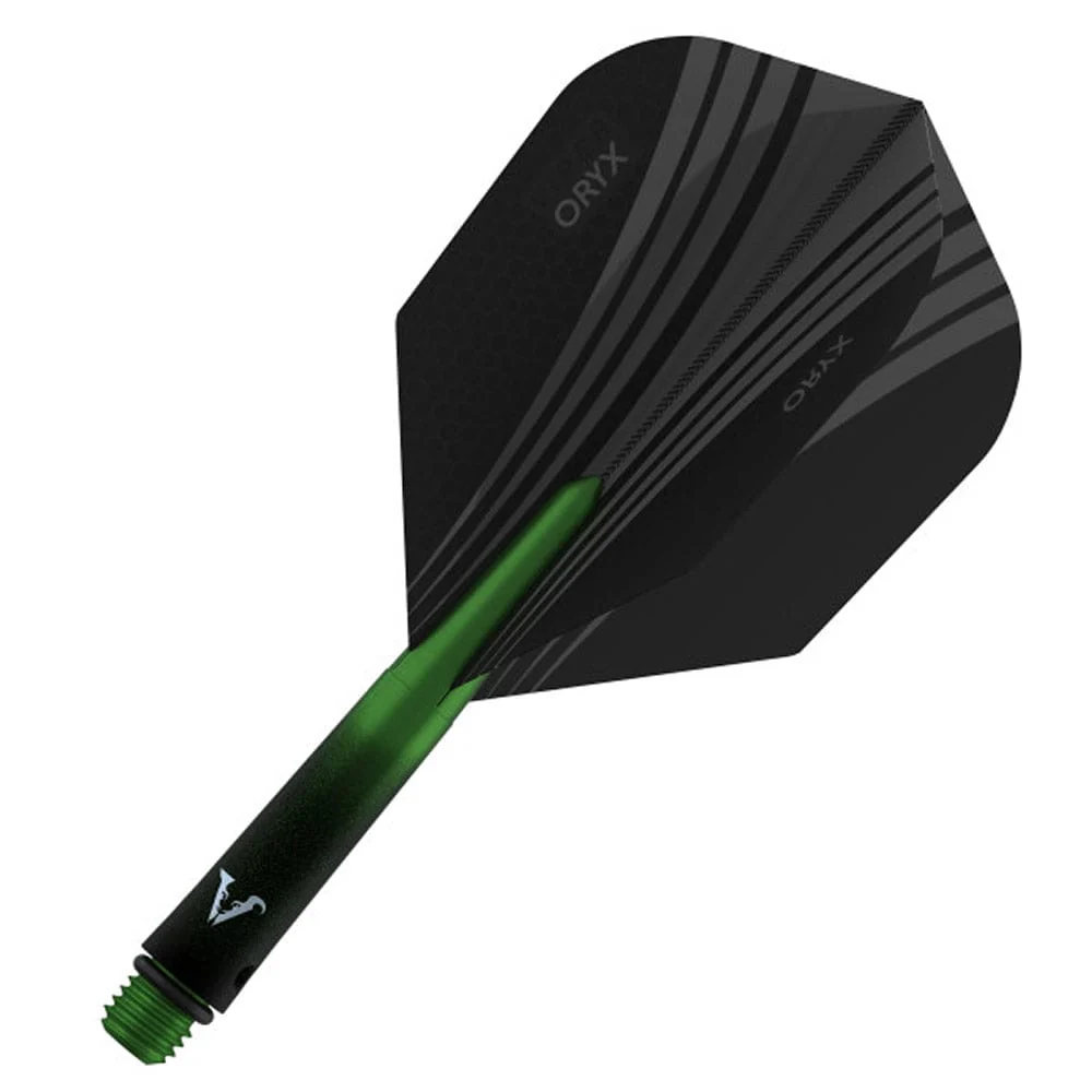 Viper Viperlock Aluminium Dart Shafts - inc O-Rings and Locking Pin - Black & Green - Image 7
