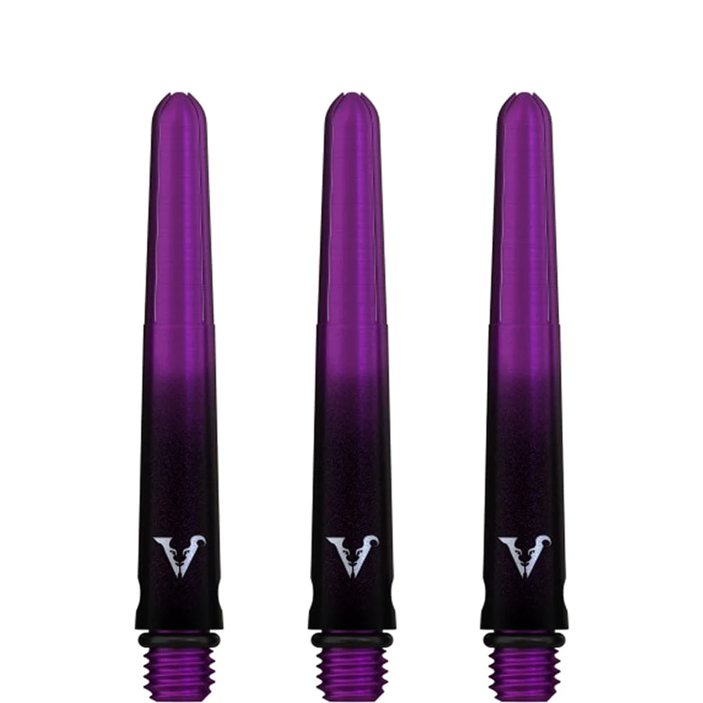 Viper Viperlock Aluminium Dart Shafts - inc O-Rings and Locking Pin - Black & Purple - Image 3