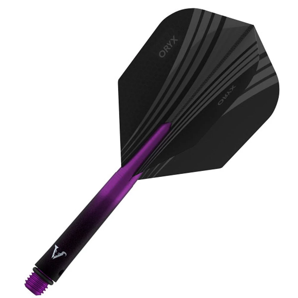 Viper Viperlock Aluminium Dart Shafts - inc O-Rings and Locking Pin - Black & Purple - Image 6