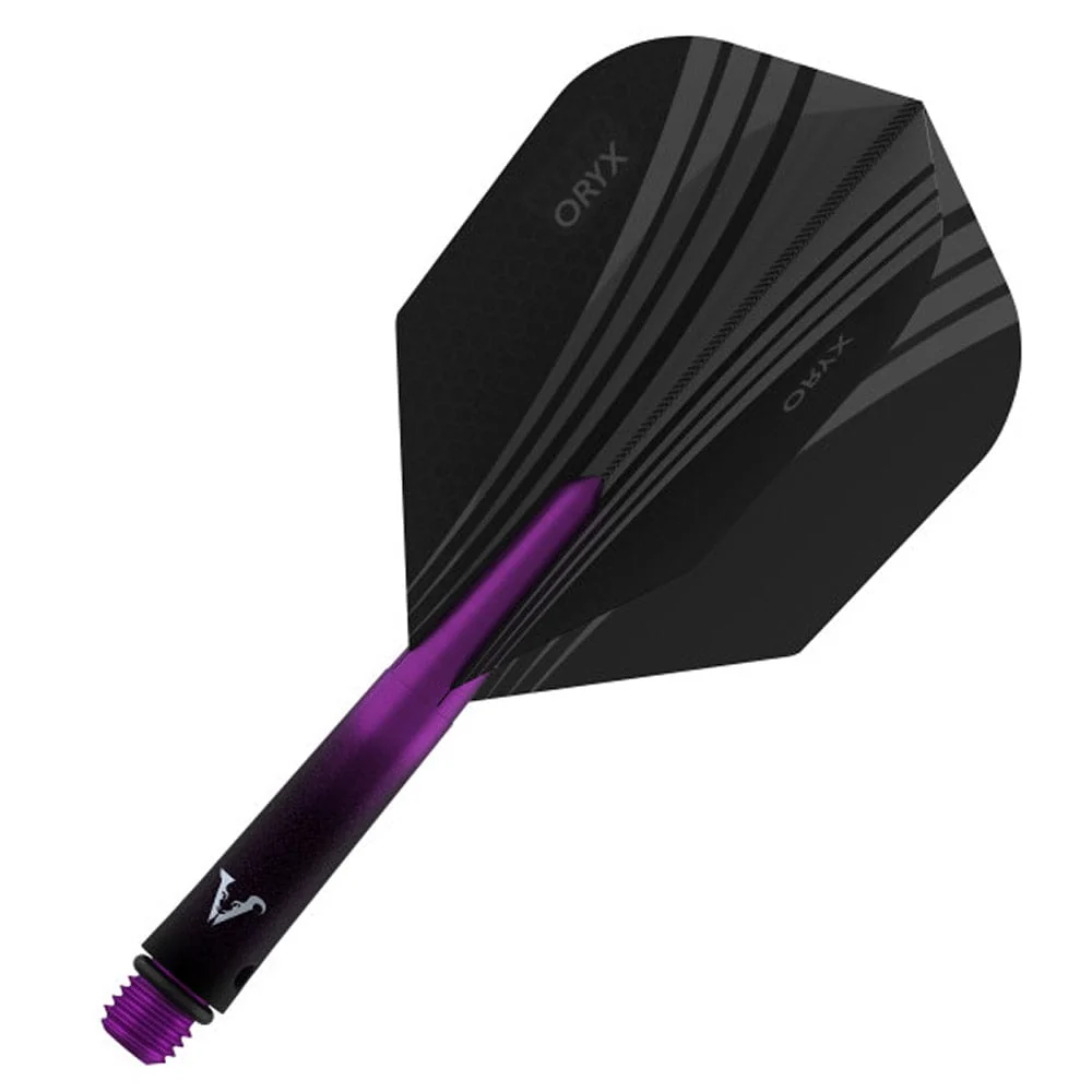 Viper Viperlock Aluminium Dart Shafts - inc O-Rings and Locking Pin - Black & Purple - Image 7