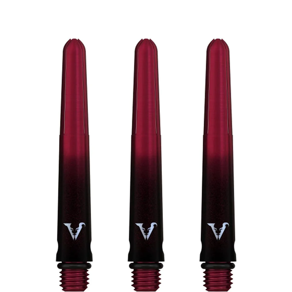 Viper Viperlock Aluminium Dart Shafts - inc O-Rings and Locking Pin - Black & Red - Image 3