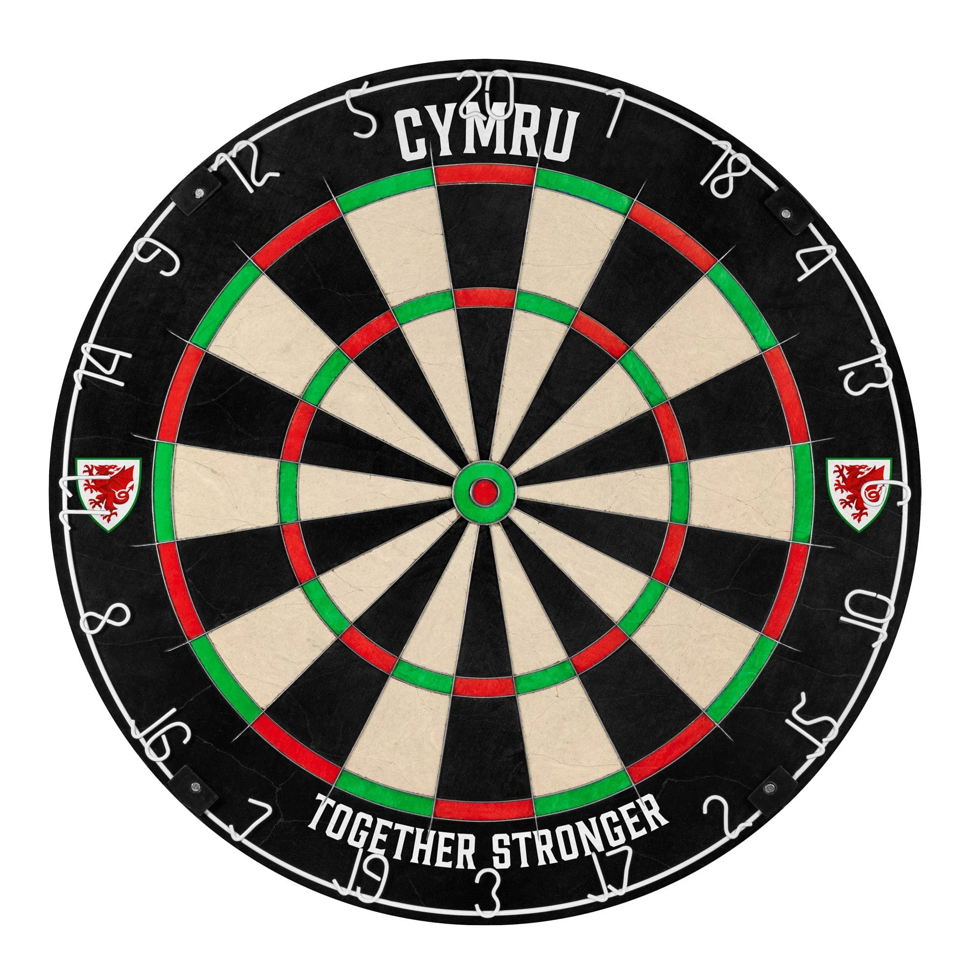 Wales Printed Dartboard & Printed Surround - Cymru - Image 2