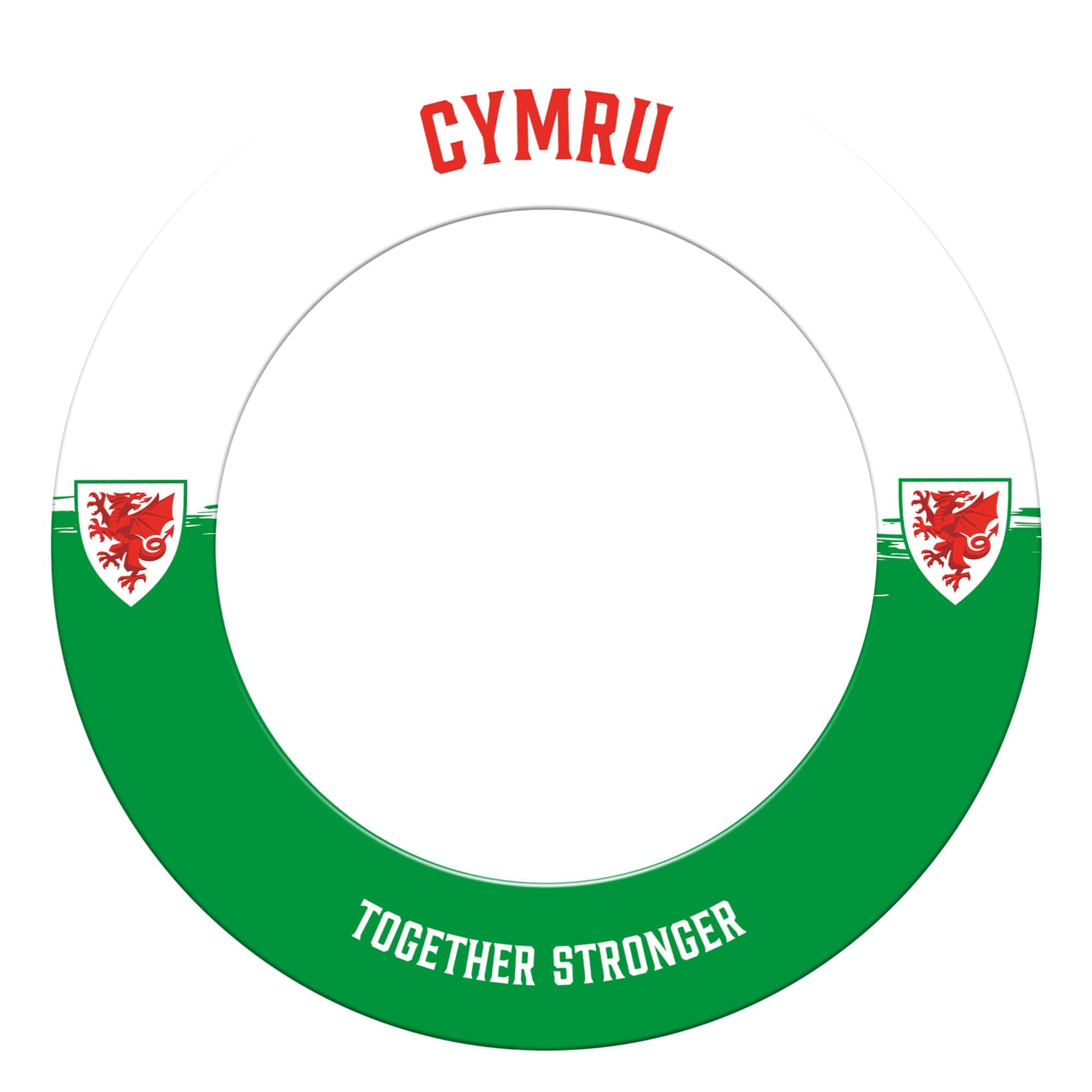 Wales Printed Dartboard & Printed Surround - Cymru - Image 4