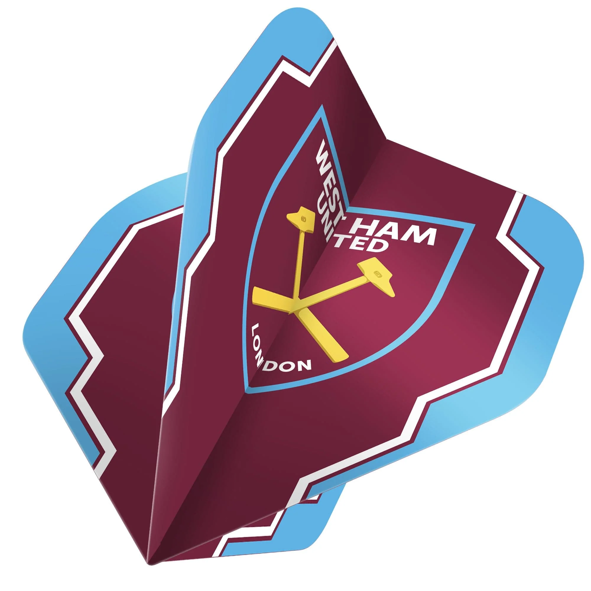 West Ham United FC - Official Licensed - Dart Flights - No2 - Std - F2 - Geo - Image 2