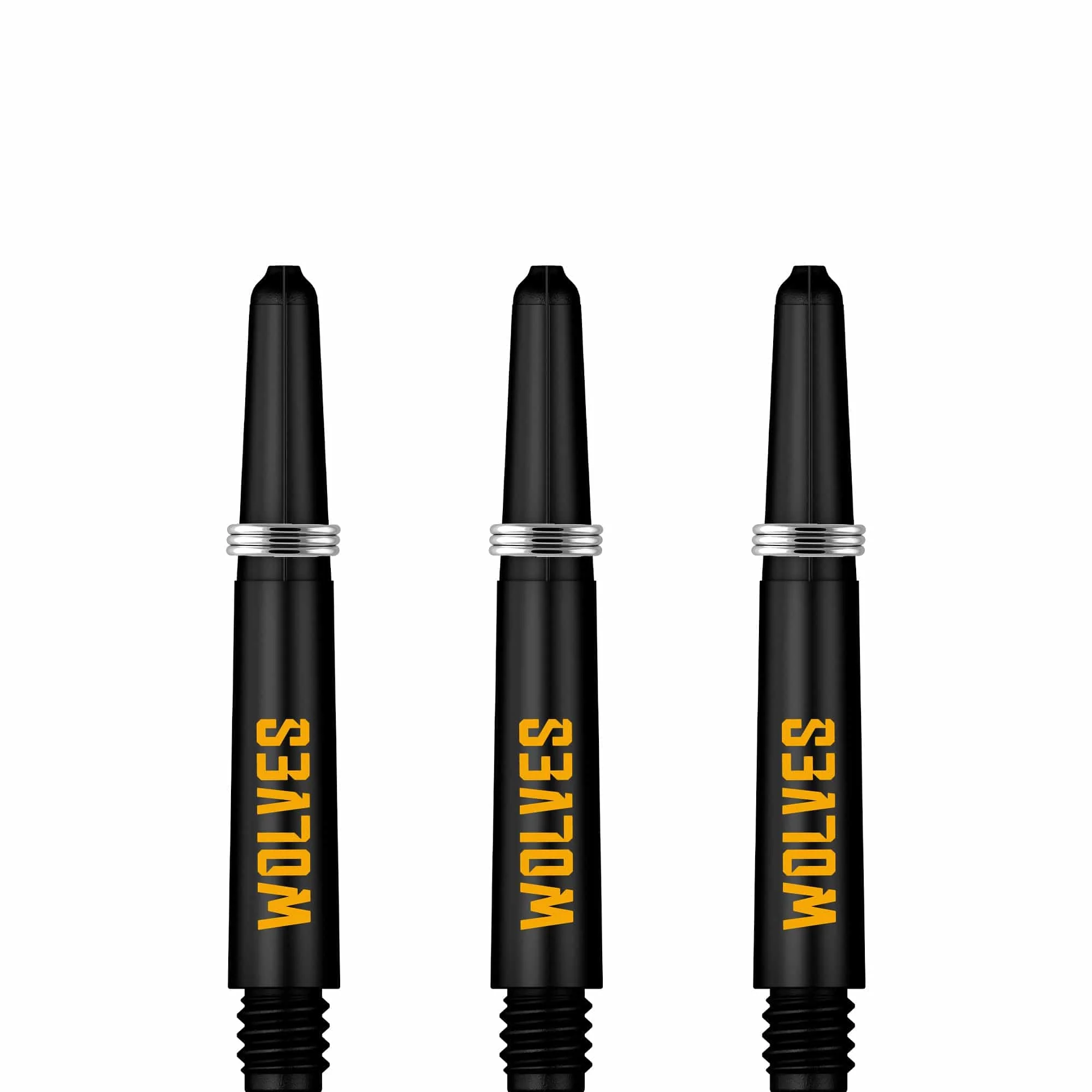 Wolverhampton Wanderers FC Nylon Shafts - Dart Stems with Springs - Wolves - Black - Image 4