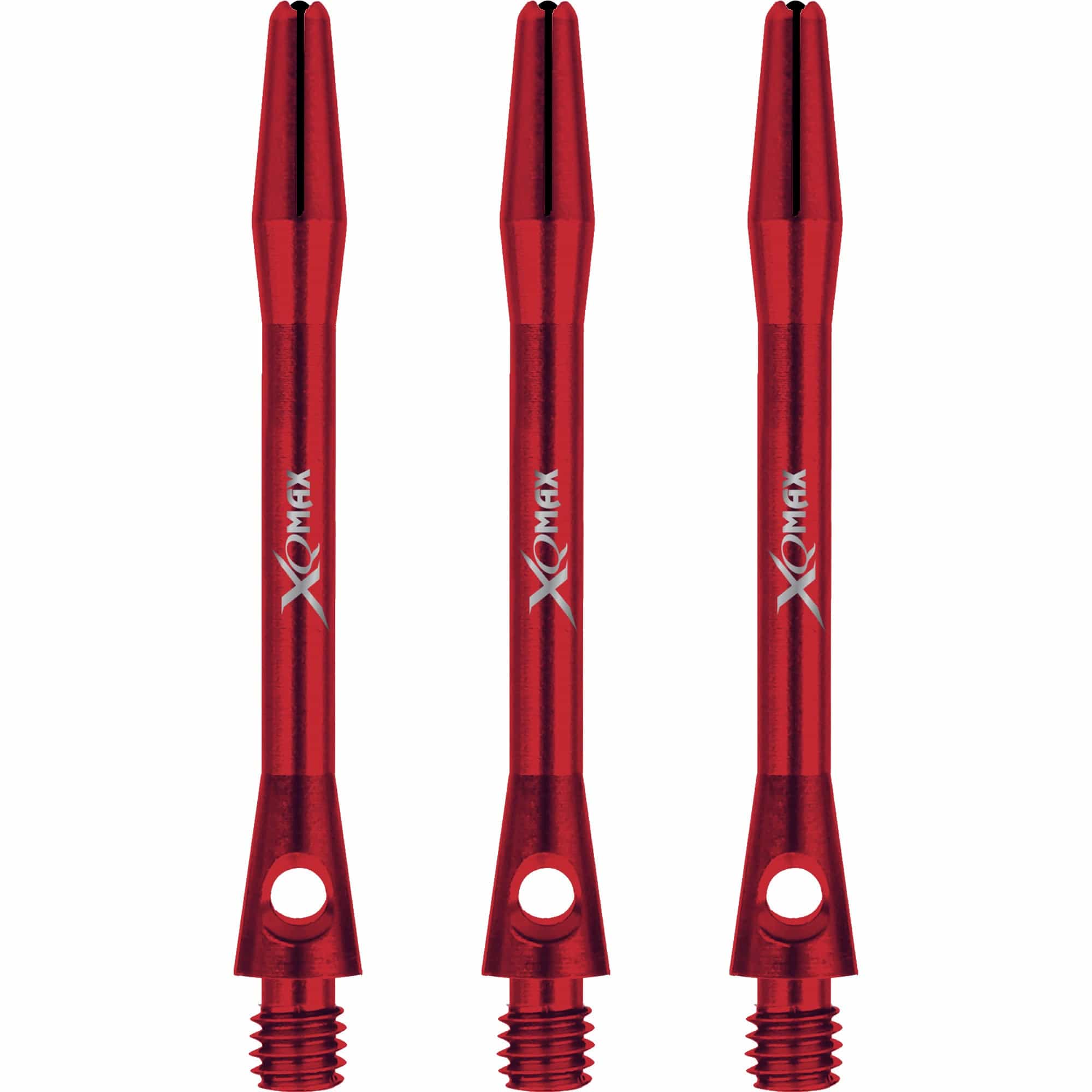 *XQMax Aluminium Dart Shafts - Metal Dart Stems - Red - Image 2