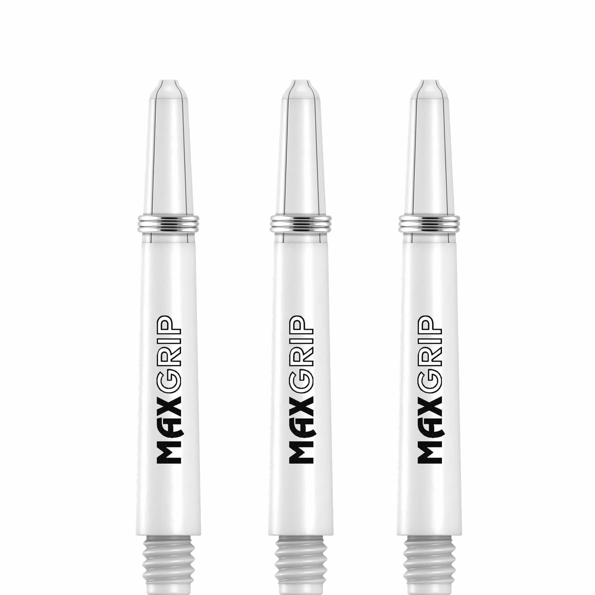 XQMax Max Grip Shafts - Nylon Dart Stems - White - Image 3