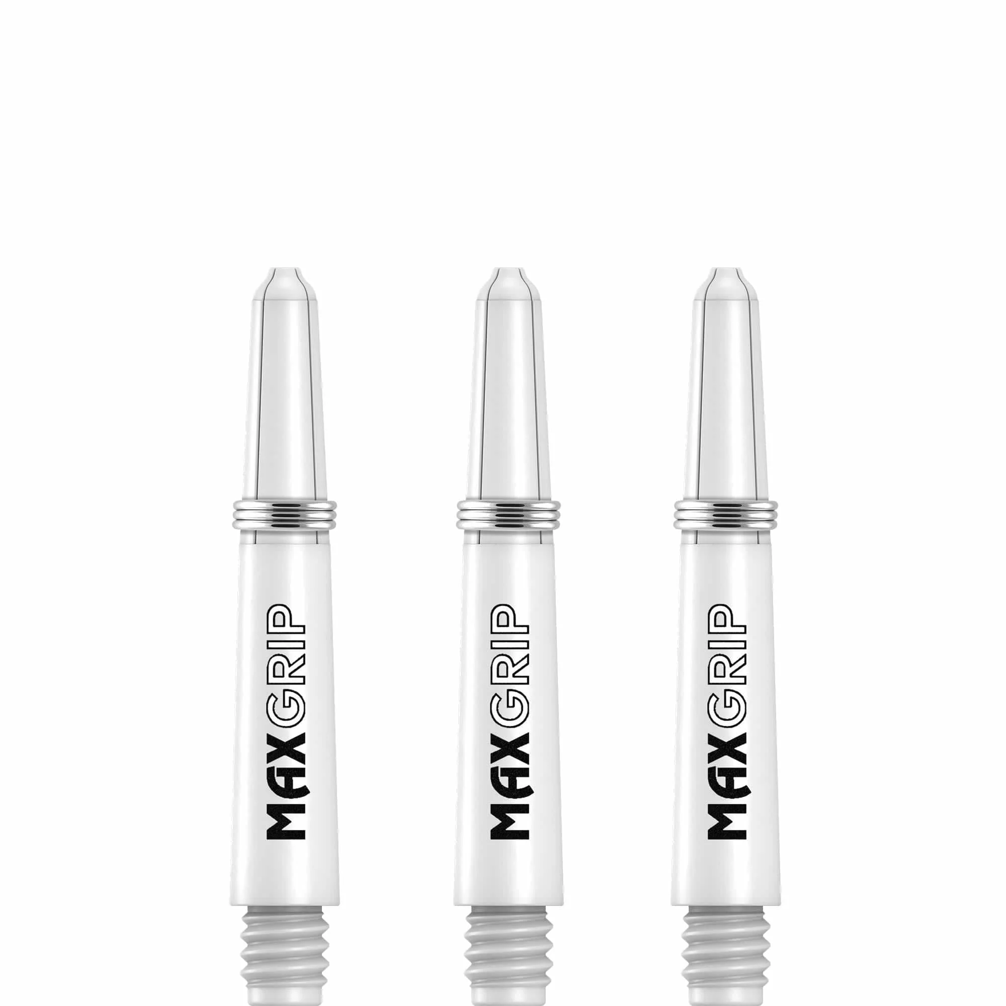 XQMax Max Grip Shafts - Nylon Dart Stems - White - Image 4
